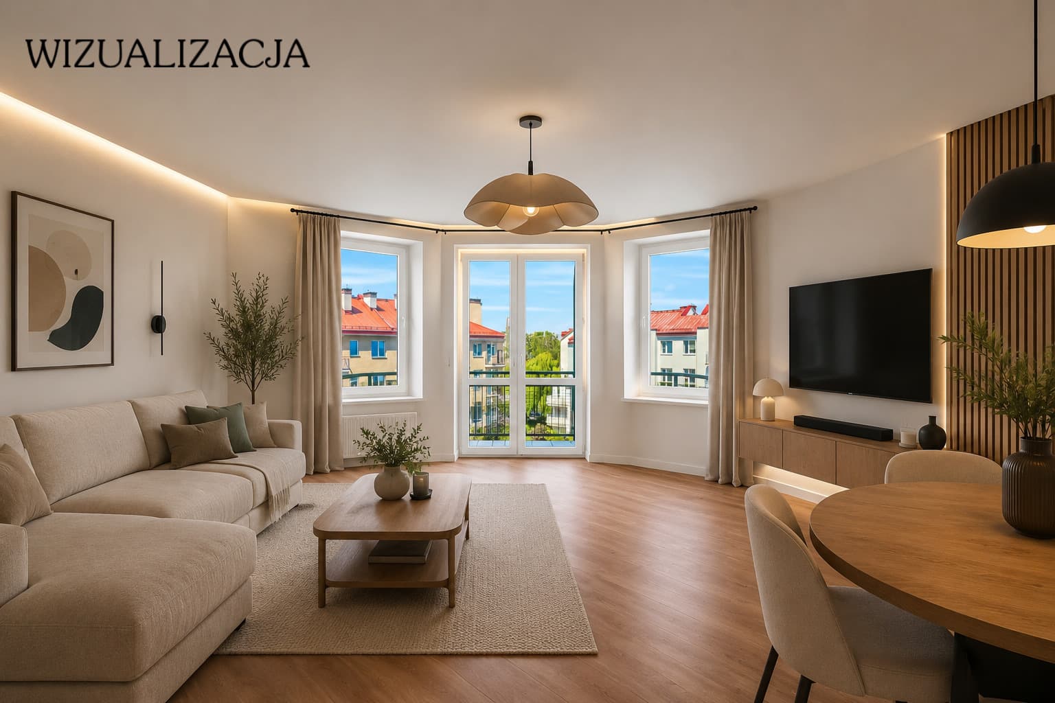 ul. Lechicka, z ładnym widokiem, 2 balkony, H=2.70